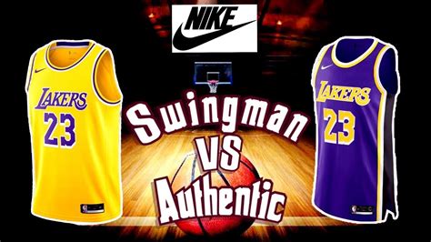 swingman vs nike jersey